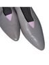 Gray Matters 100% Leather Gray Purple Heels Size EU 39 - photo 6
