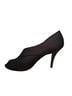 Ann Marino Solid Black Heels Size 7 1/2 - photo 2