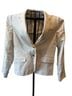 J.Crew 100% Linen 100% Polyester 57% Viscose 100% Linen Solid White Blazer Size 8 - photo 1