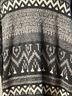 Pink Rose Aztec Or Tribal Print Black Gray White Cardigan Size 3X - photo 4