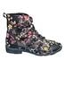 Steve Madden Floral Black Multi Color Ankle Boots Size 10 - photo 1