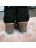 Susina 100% Suede Black Ankle Boots Size 8 - photo 6