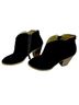 Susina 100% Suede Black Ankle Boots Size 8 - photo 1
