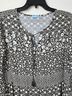 J. McLaughlin 100% Polyester Gray Tan Casual Dress Size L - photo 6