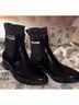 Coach Black Ankle Boots Size 6 - photo 3