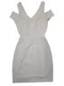 Speechless Solid White Cocktail Dress Size 0 - photo 1