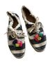 Loeffler Randall Stripes White Black Sneakers Size EU 39 - photo 1