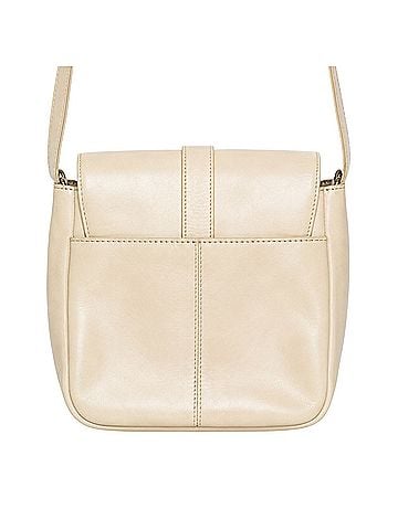 Etienne Aigner Cream Equestrian Crossbody Bag (view 2)