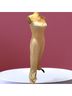 Dress the Population White Tan Jumpsuit Size L - photo 6