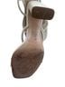 Schutz 100% Leather White Sandals Size 8 - photo 8
