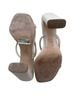 Schutz 100% Leather White Sandals Size 8 - photo 2