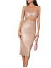 L'Agence 100% Polyester Pink Cocktail Dress Size 8 - photo 1