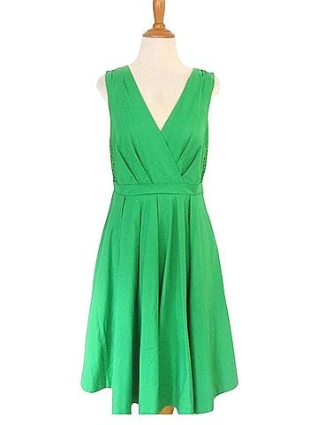Anthropologie Anthropologie Colette Dinnigan Pleated Trellis Dress Casual Dress (view 1)