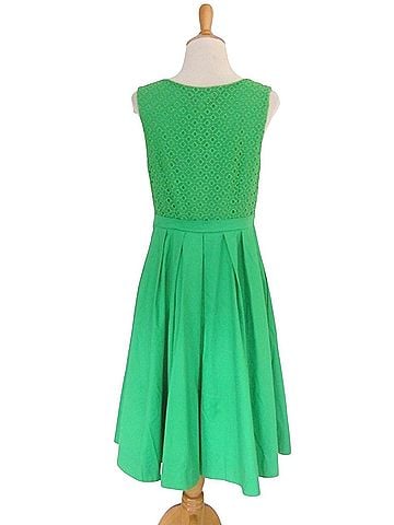 Anthropologie Anthropologie Colette Dinnigan Pleated Trellis Dress Casual Dress (view 2)