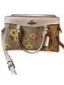Coach Floral Multi Color Leather Satchel One size - photo 1