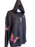 White Fox Black Pullover Hoodie Size M - photo 5