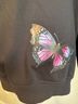 White Fox Black Pullover Hoodie Size M - photo 8