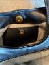 Donna Karan Active 100% Leather Black Gold Leather Hobo One size - photo 8