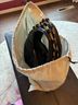 Donna Karan Active 100% Leather Black Gold Leather Hobo One size - photo 7