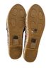 L.K. Bennett 100% Canvas Print Blue Red Flats Size EU 37 - photo 2