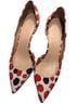 J.Crew Red Blue White Heels Size 9 - photo 1