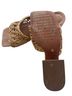 Vicenza 100% Raffia 100% Leather 100% Rubber Tan White Sandals Size 7 1/2 - photo 2