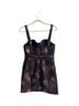 REVOLVE Floral Black Gold Burgundy Cocktail Dress Size S - photo 2