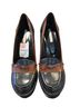 Opening Ceremony 100% Other Black Brown Heels Size 7 - photo 1