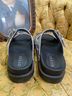 Guess Silver Black Sandals Size 7 1/2 - photo 3