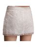 Anthropologie 100% Polyester White Ivory Formal Skirt Size 0 - photo 2