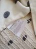 Reformation Polka Dots White Black Long Sleeve Top Size 12 - photo 5