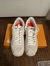 Nike 100% Suede White Gray Sneakers Size 6 - photo 5