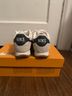 Nike 100% Suede White Gray Sneakers Size 6 - photo 7