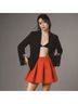 Anthropologie Black Silver Blazer Size XXS - photo 5