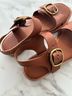 Everlane 100% Leather Brown Sandals Size 6 - photo 8