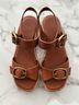 Everlane 100% Leather Brown Sandals Size 6 - photo 5