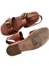 Everlane 100% Leather Brown Sandals Size 6 - photo 2