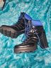 Steve Madden Black Blue Boots Size 11 - photo 5