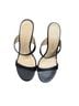 Stuart Weitzman 100% Leather Black Sandals Size 10 - photo 4