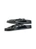 AQUATALIA 100% Leather Black Sandals Size 8 - photo 6