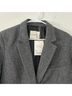 Everlane 75% Recycled Wool 100% Recycled Polyester 100% Recycled Polyester 25% Recycled Polyester Houndstooth Gray Blazer Size 14 - photo 5