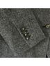 Everlane 75% Recycled Wool 100% Recycled Polyester 100% Recycled Polyester 25% Recycled Polyester Houndstooth Gray Blazer Size 14 - photo 8