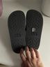 Coach 100% Rubber Floral Black Blue Sandals Size 5 - photo 5