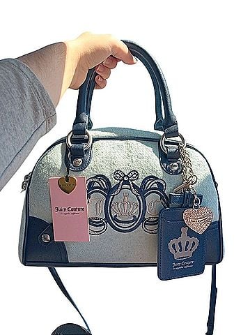 Juicy Couture Juicy Lovers Club Leather Satchel (view 1)