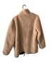 Anine Bing 100% Polyester 100% Polyester Solid Tan Faux Fur Jacket Size XS - photo 2
