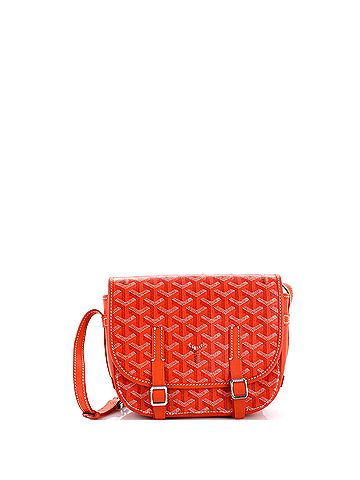 Goyard Belvedere Messenger Bag Coated Canvas with Leather PM (view 1)