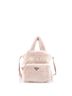 Prada 100% Shearling Pink Logo Tote Shearling Mini One size - photo 3