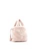 Prada 100% Shearling Pink Logo Tote Shearling Mini One size - photo 4