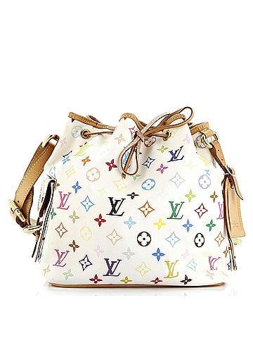 Louis Vuitton Petit Noe Handbag Monogram Multicolor (view 1)