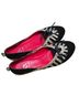 Velvet Angels Stripes Black Gold Flats Size 7 - photo 2